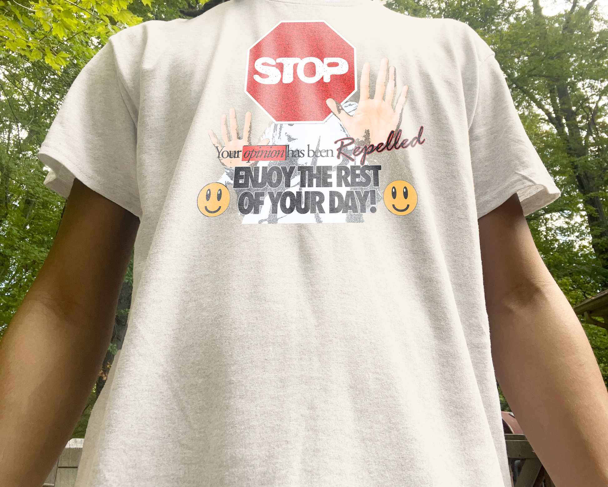 “Enjoy the rest of your day!” Graphic Tee